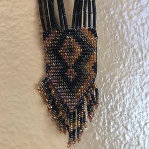 Black and brown necklace